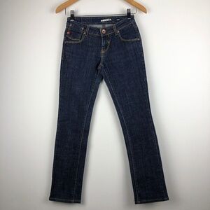 Miss Sixty Eden Skinny Ankle Dark Jeans Size 24